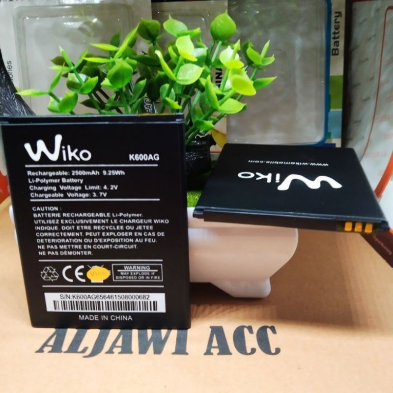 Baterai Batre Battery Wiko K600 W-K600 K600AG V12BNL  Wiko Harry 3913 Original Battery Hp