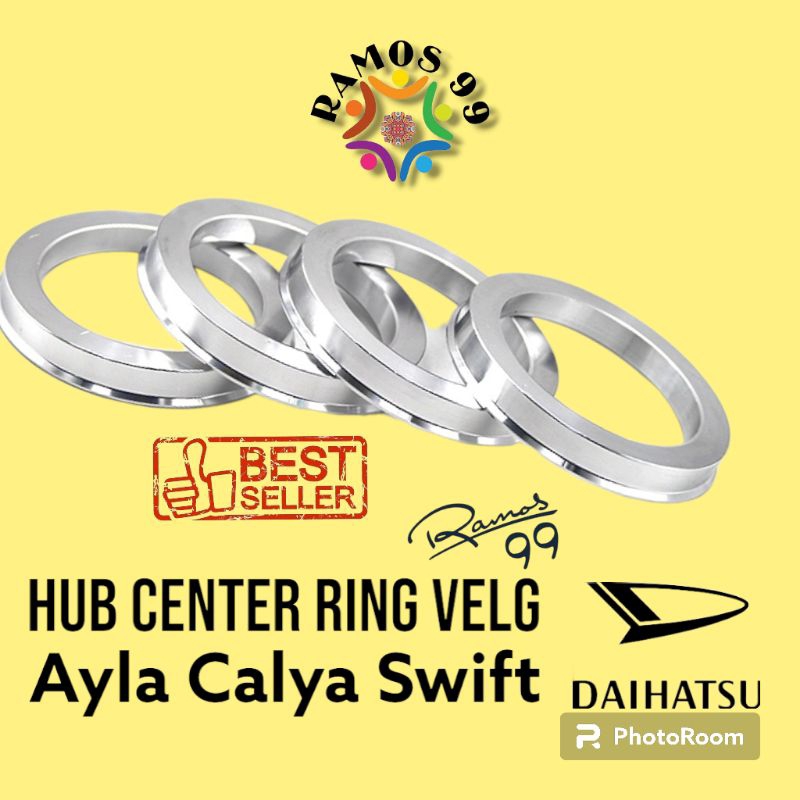 Center Ring Velg Mobil Daihatsu Ayla Calya Suzuki Swift