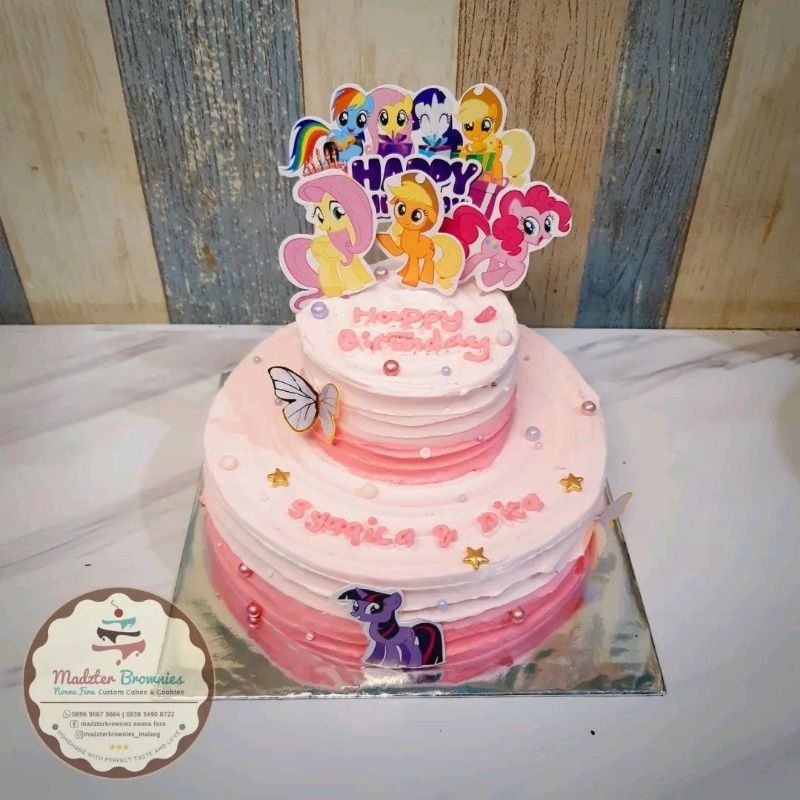 

kue ulang tahun kuda poni / kuetart unicorn / kue ulang tahun malang