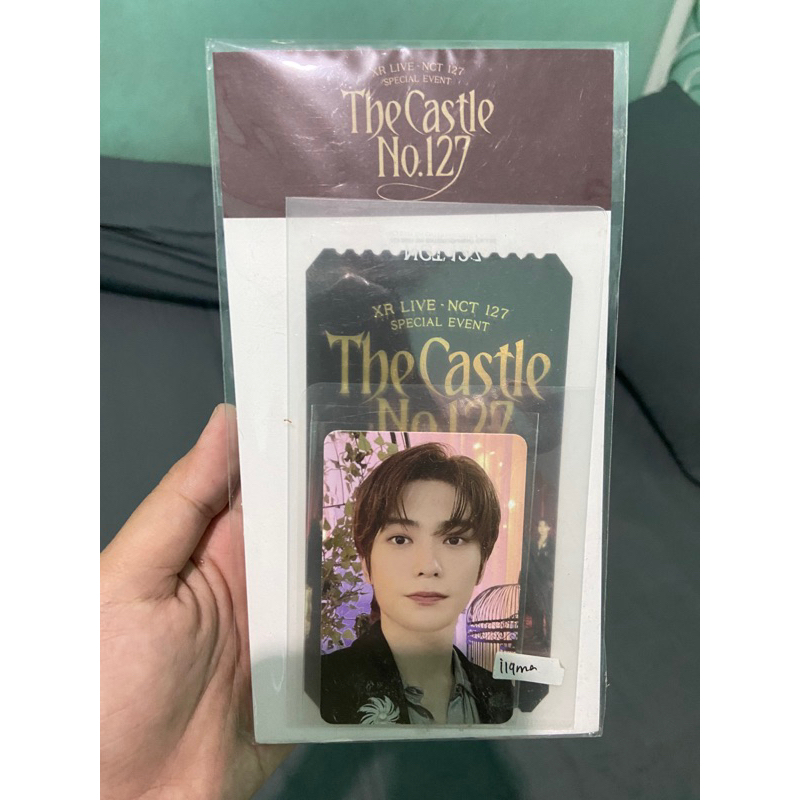 photocard Jaehyun the castle AR ticket the castle Jaehyun