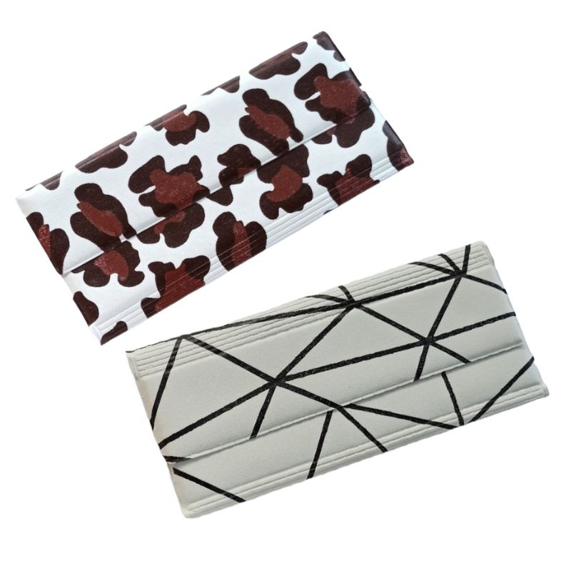 Dompet Diaiplin Keuangan / Dompet Pengatur Keuangan Motif Sapi dan Kaca