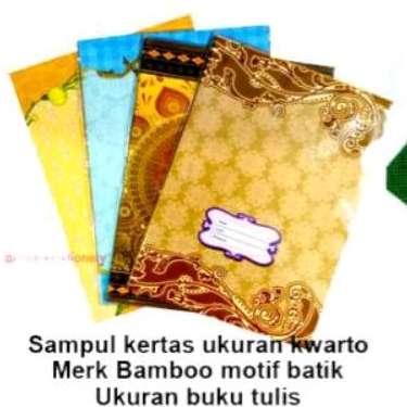 

sampul buku batik