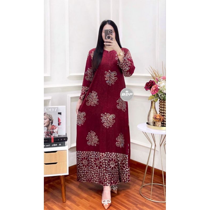 Gamis Batik Cap /Gamis Premium/Batik Cap/Batik Pekalongan