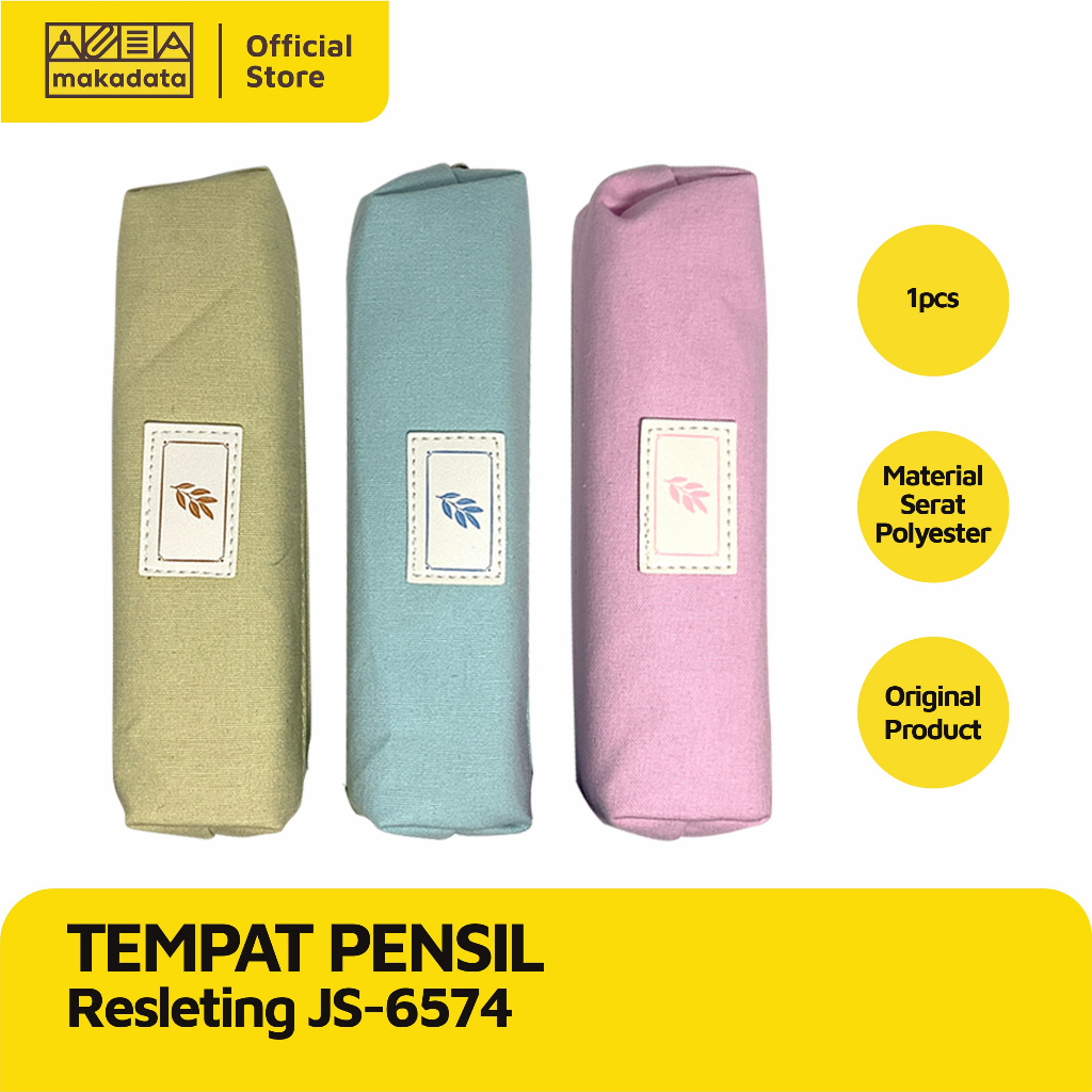 

PENCIL CASE / TEMPAT PENSIL KAIN 6574 (1 PCS) MURAH