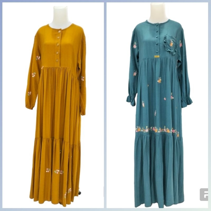 Gamis Salvina Bordir