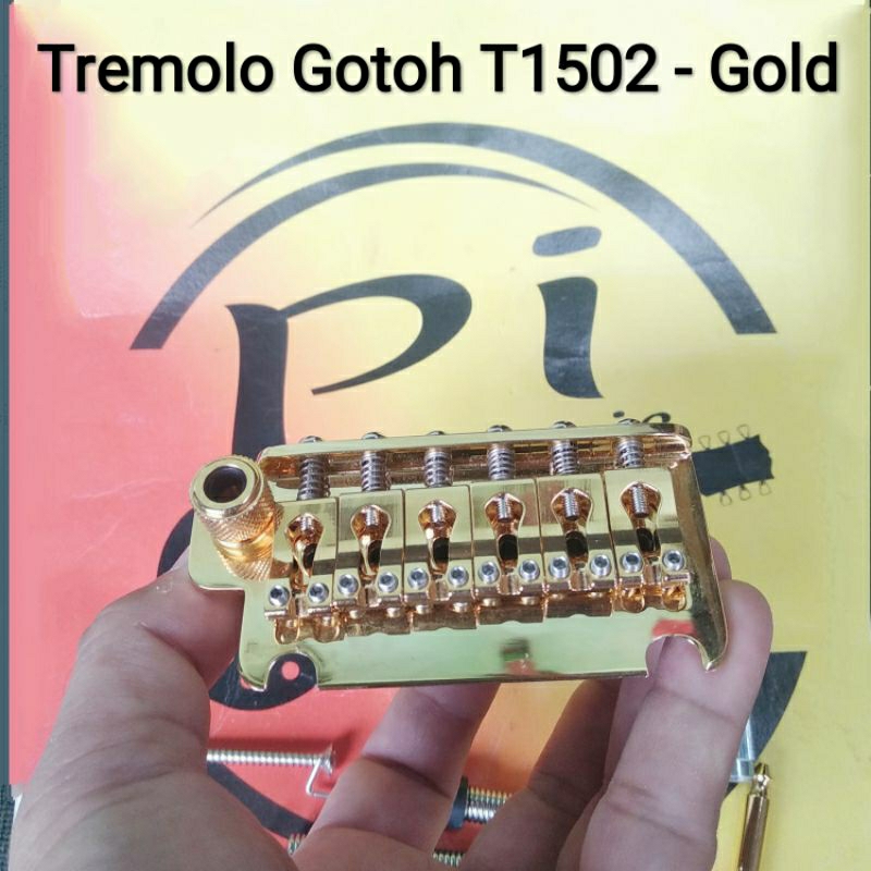 Tremolo Gotoh T1502 Gold. Tremolo Gotoh Gold. Silakan Bisa Cek Deskripsi