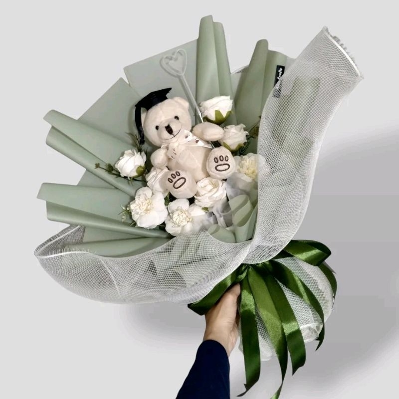 Buket Bunga / Bouquet Artificial / Bunga Palsu / Bouquet Wisuda / Buket Wisuda