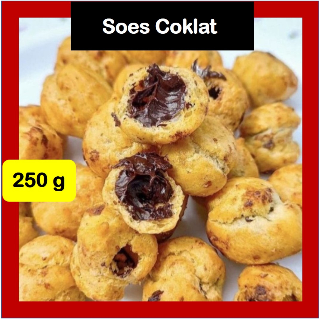 

Soes Coklat Kering 250 gram Snack Cemilan Bandung Kiloan Jajanan Murah