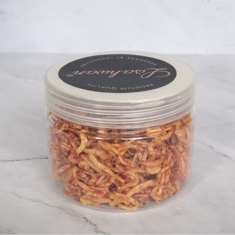 

Forcysn Teri Balado Lisahwan - Pedas Manis, Renyah Gurih, Lauk Siap Saji.