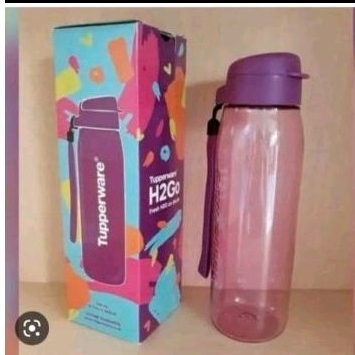 H2go 750ml Tupperware/ Botol tupperware 750ml ungu