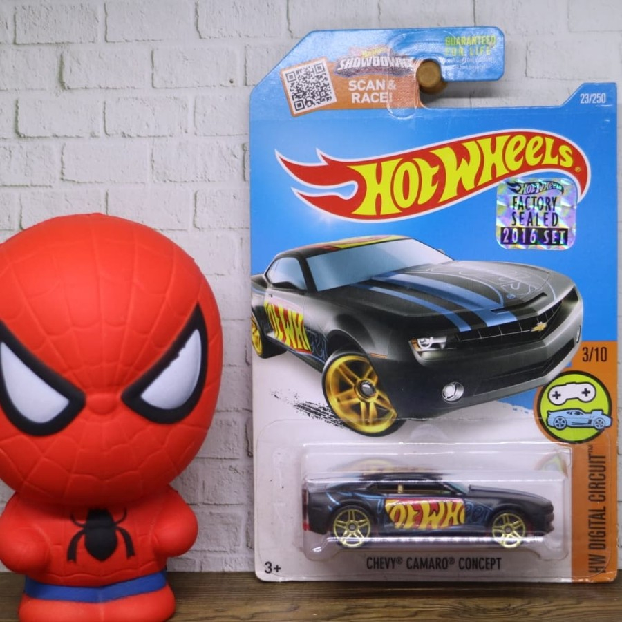 Hotwheels Chevy Camaro Concept Black Factory Sealed