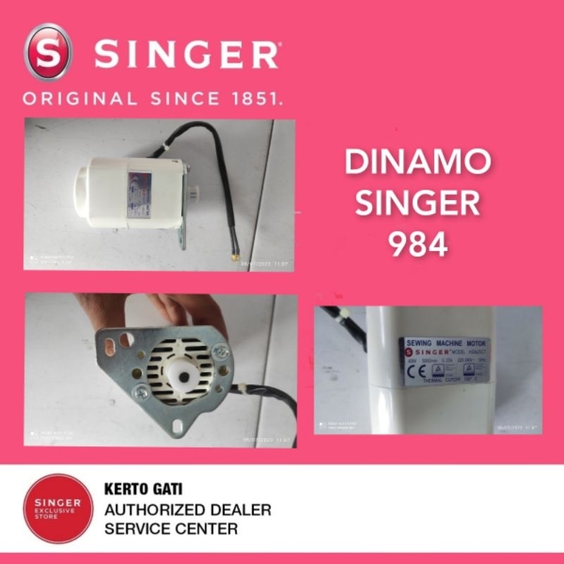 MESIN JAHIT SINGER 984 - DINAMO SINGER 984