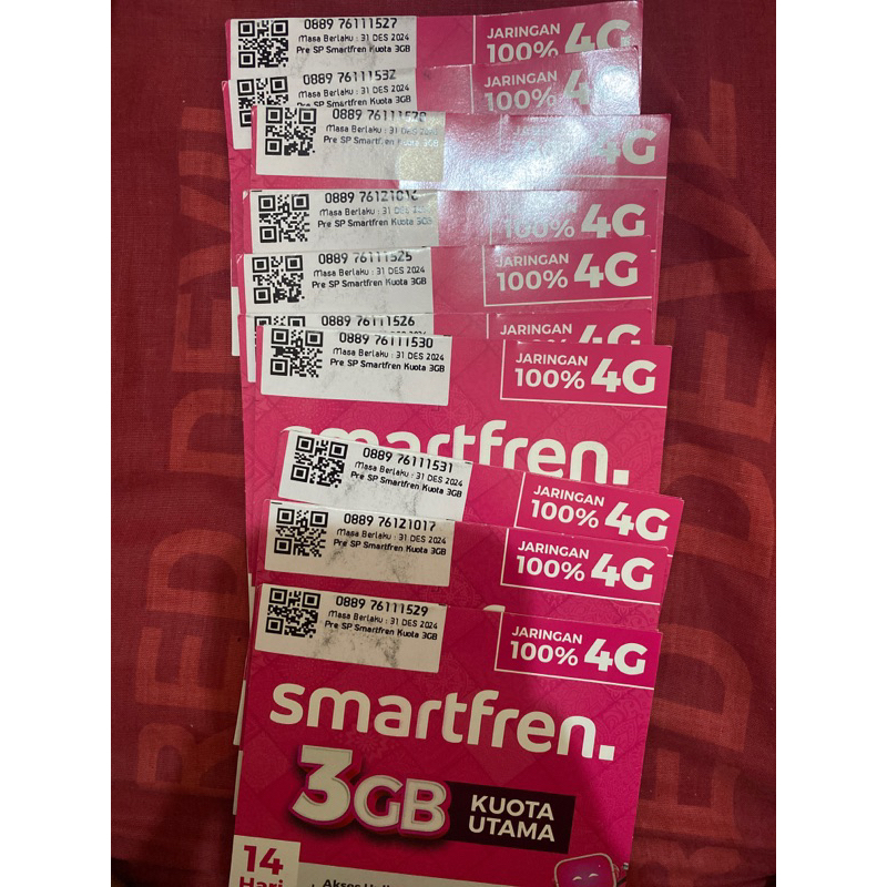 KARTU SMARTFREN 3gb unlimited