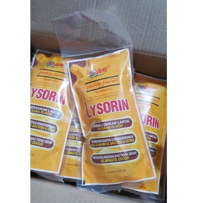YURI LYSORIN desinfektan 630ml refill READY