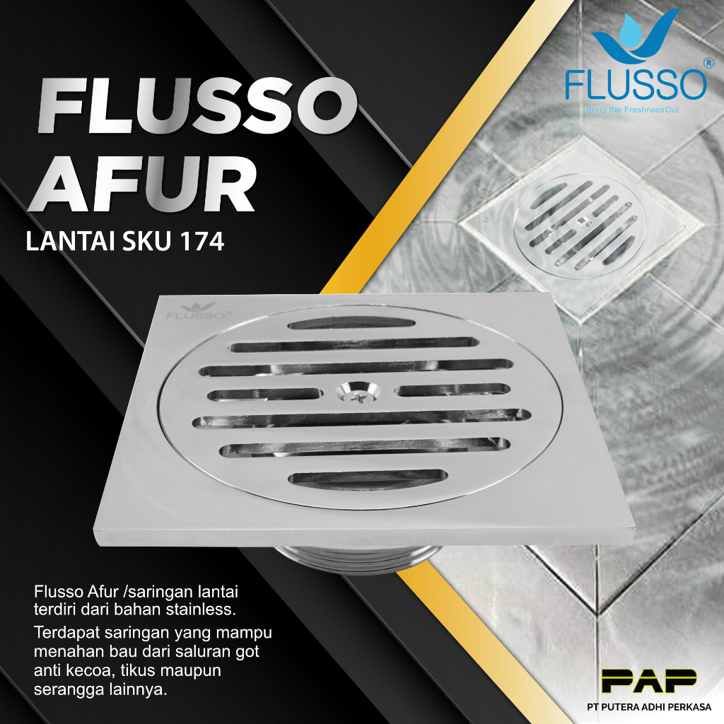 Saringan Got Kamar Mandi Afur Lantai Floor Drain Pembuangan Air Model toto 4 174