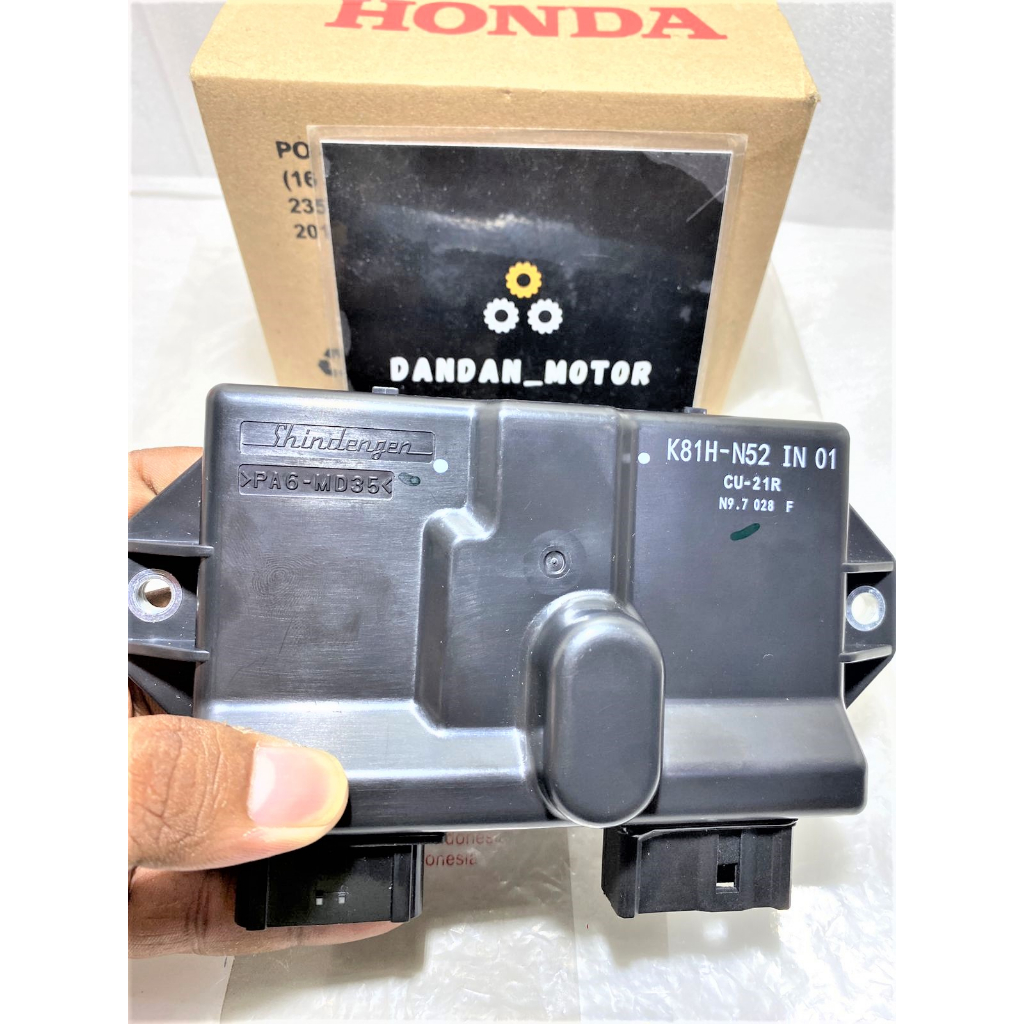 ECU ECM CDI BEAT ECO FI ESP BEAT STREET NON ISS KODE 30400-K81H-N52 IN-01 2016-2019 BARU GRES ORIGIN