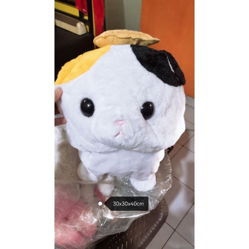 boneka kucing gembul jumbo yappari munchkin ori amuse