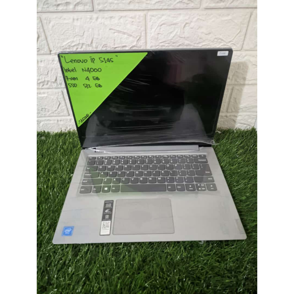 LENOVO IP S145 N4000 RAM 4GB SSD 512GB 14 INCH (2226)