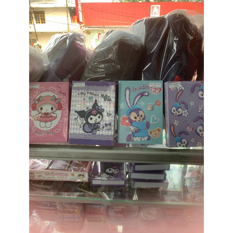 

buku diary sanrio