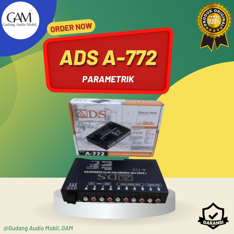 PARAMETRIC AQUALIZER ADS A-772