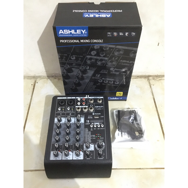 Mixer ASHLEY Evolution-4 4 Channel Professional Mixing Console