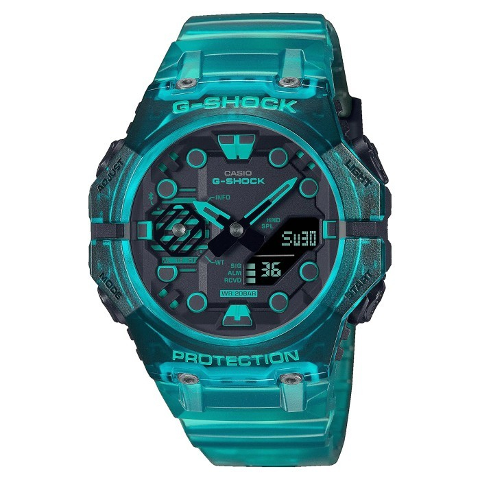 Casio G-Shock GA-B001G-2ADR Jam Tangan Pria Blue Original