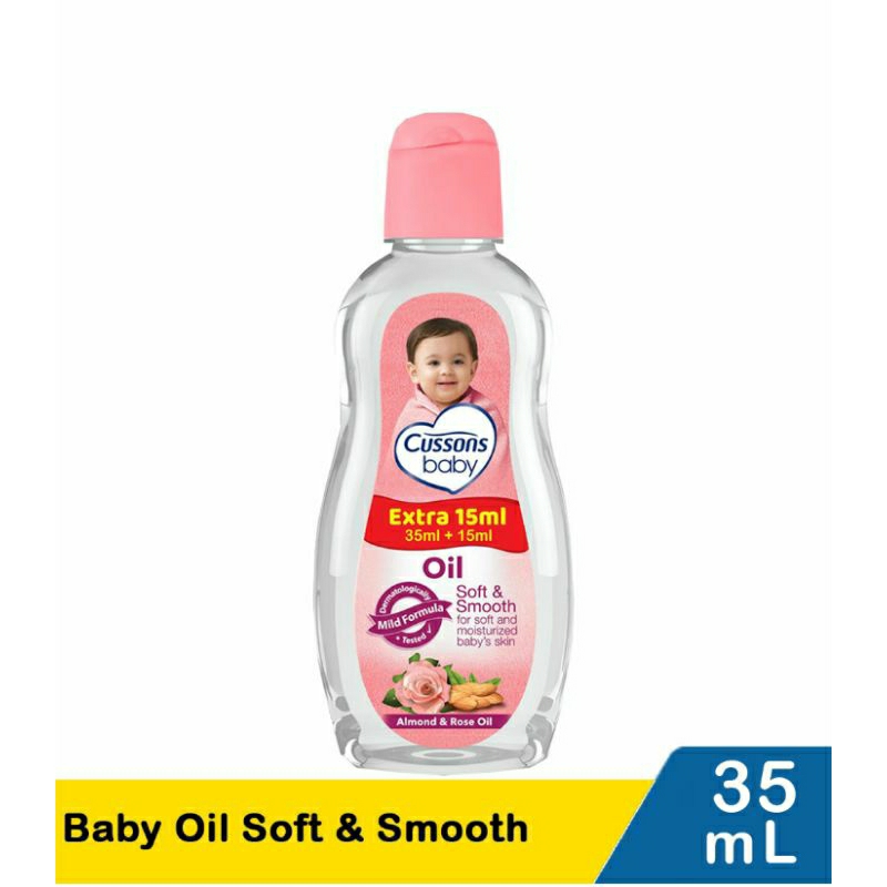 Cussons baby oil Soft &amp; Smooth 35+15ml