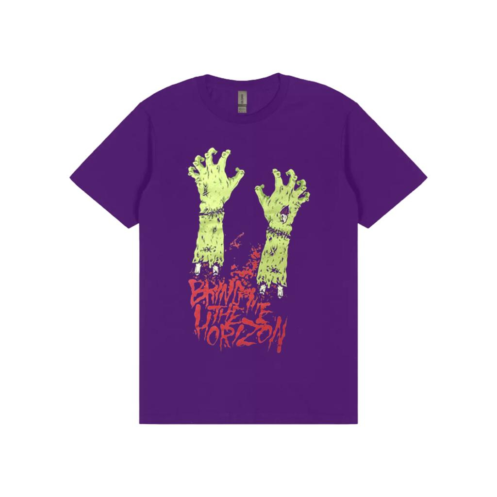 OFFICIAL BRING ME THE HORIZON - ZOMBIE HANDS PURPLE - KAOS BAND