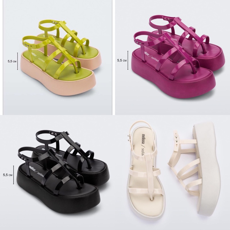 melissa sandal wedges