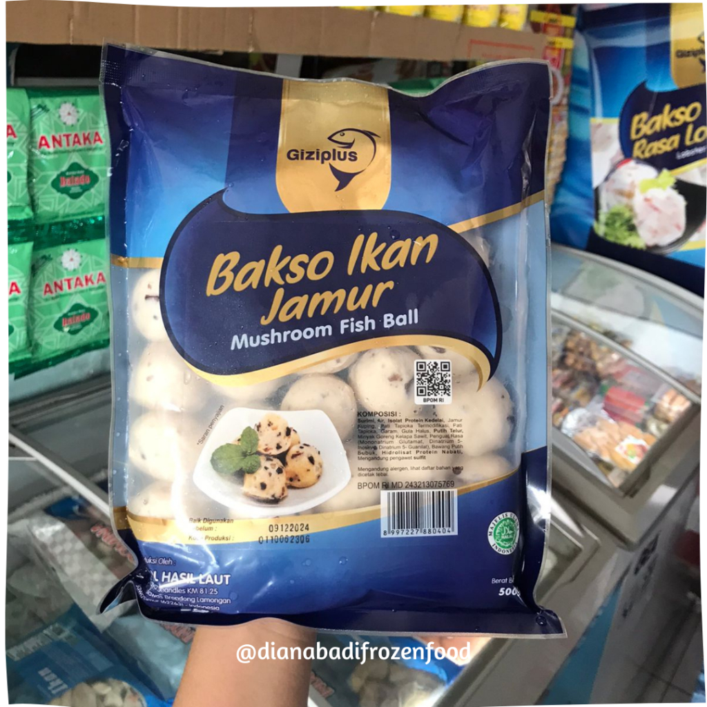 

GIZI PLUS Bakso Jamur 500gr