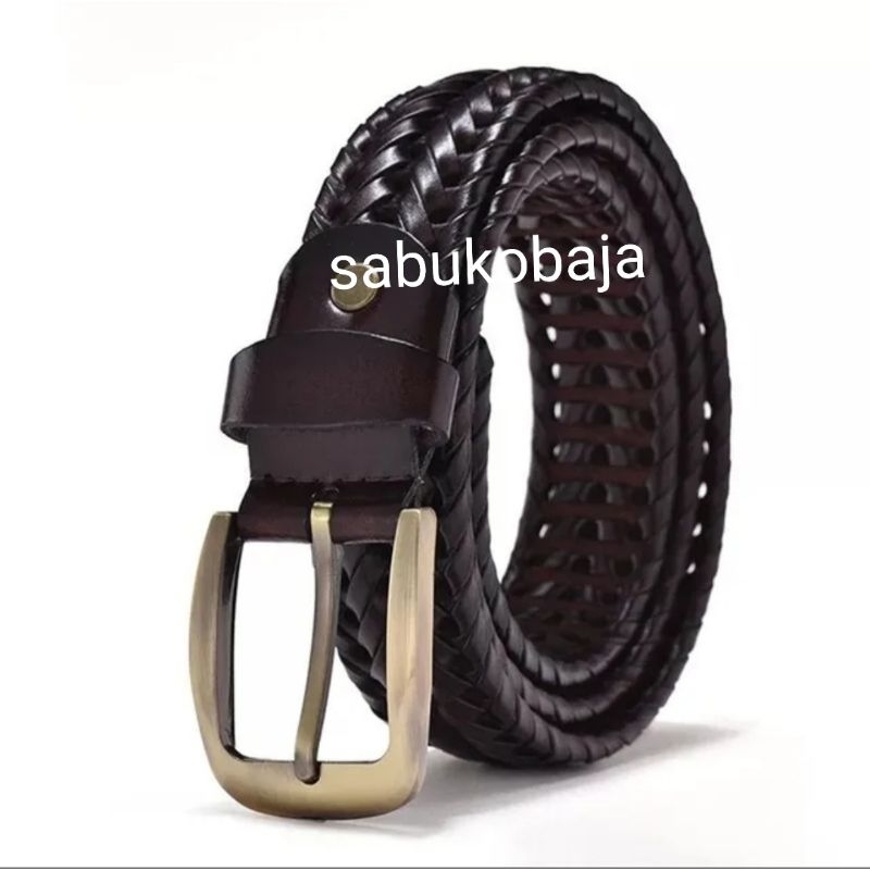 IKAT PINGGANG MODEL RAJUT PRIA WANITA