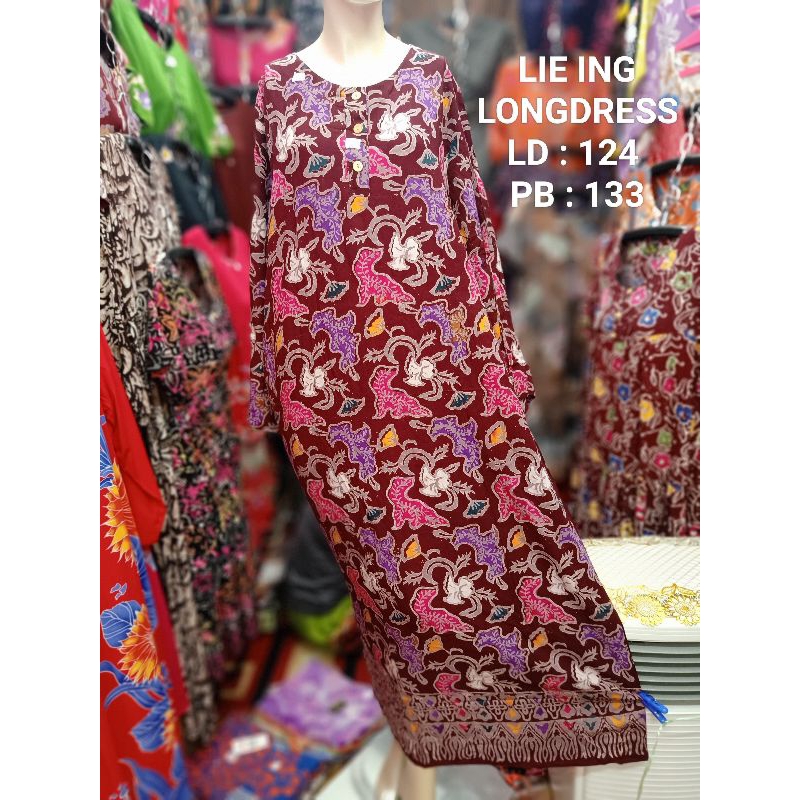 Daster Lie Ing Longdress Jumbo LD124