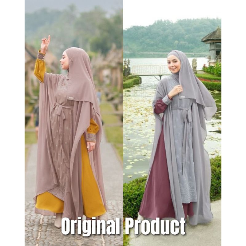 Aden hijab jagat ayu dress lebaran terbaru gamis cantik viral