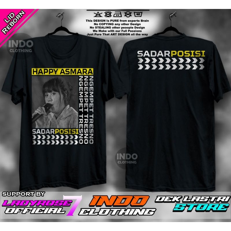 Kaos Happy Asmara Sadar Posisi