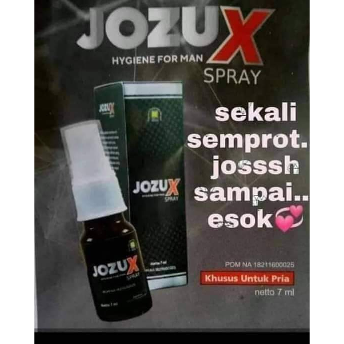 JOZUX SPRAY ORIGINAL OBAT KUAT PRIA MENAMBAH DURASI SETARA FOREDI