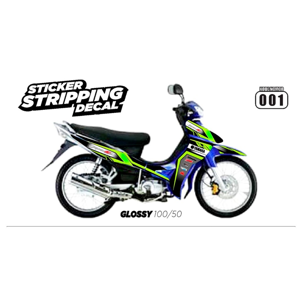 STRIPING VARIASI JUPITER Z BURHAN/DECAL STIKER JUPITER Z BURHAN