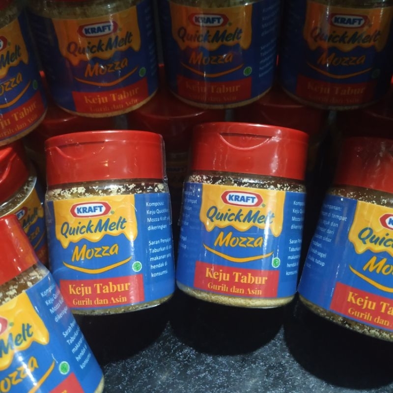 Keju Quickmelt Keju Mozzarela Keju Quickmelt mozza Kraft Keju Kraft Keju Tabur Keju Bubuk bukan parm