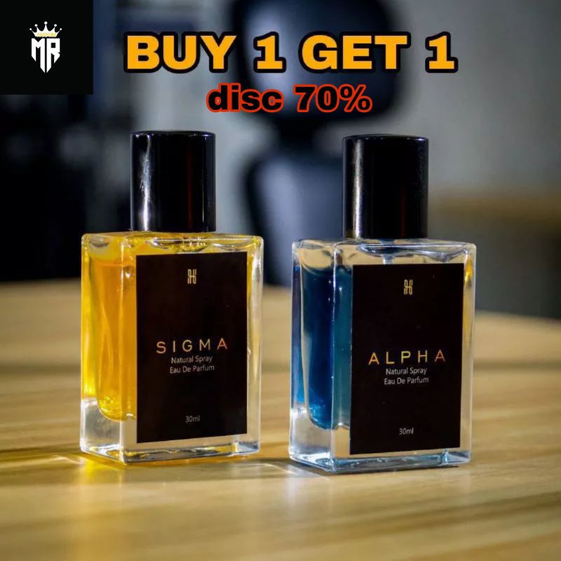 PAKET SIGMA Parfum Hvm Sigma Male Alpha Parfum Pria