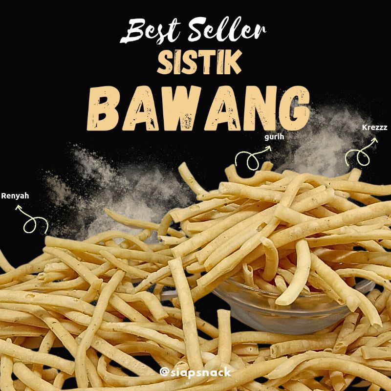 

Stik Pangsit Bawang / Sistik Bawang