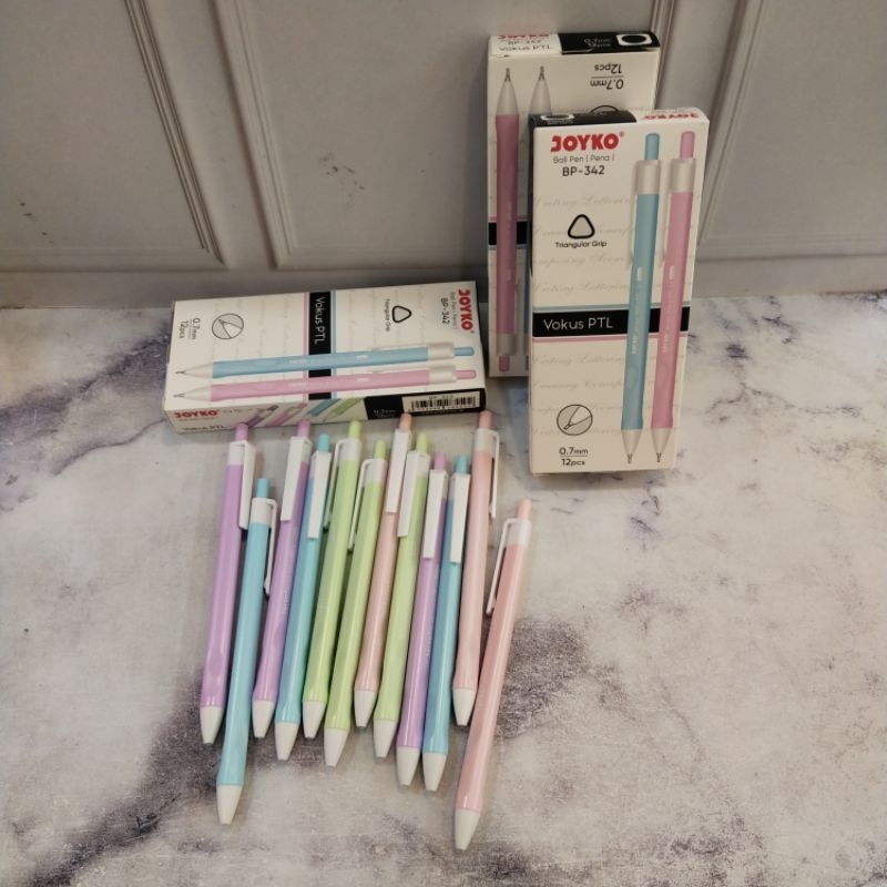 

Pulpen Joyko BP - 342 Vocus 0.7 1 pack isi 12 pcs