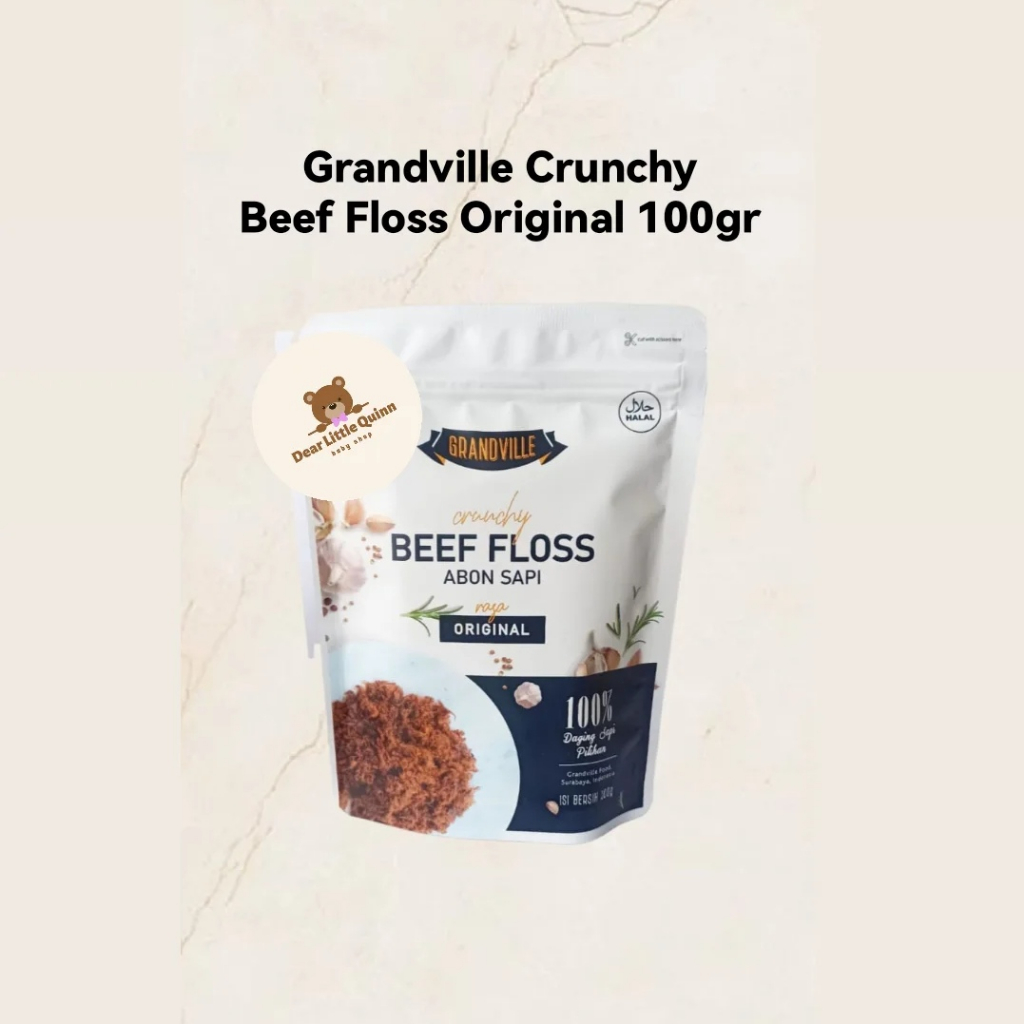 

Grandville Crunchy Beef Floss Original 100 gr