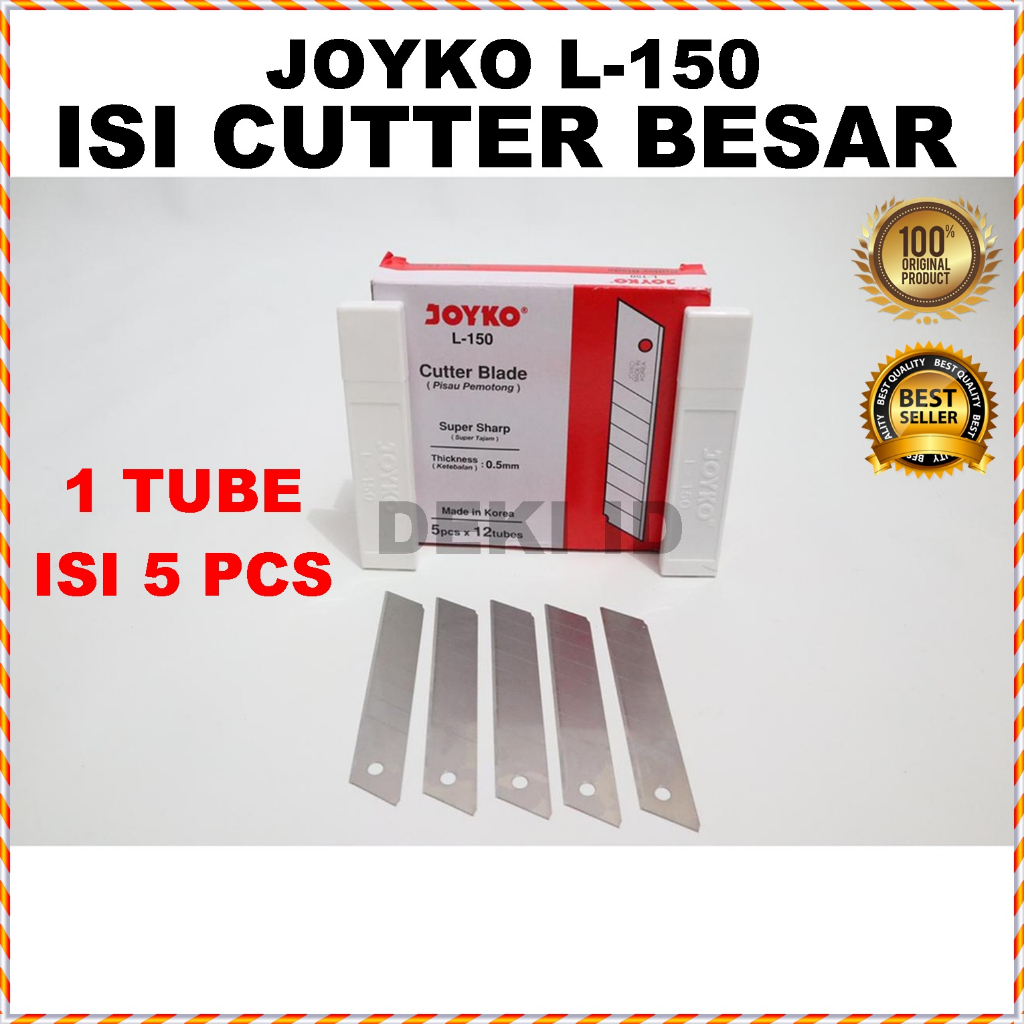 

Joyko L 150 Isi Cutter Besar Kater Refill Blade Pisau Serbaguna