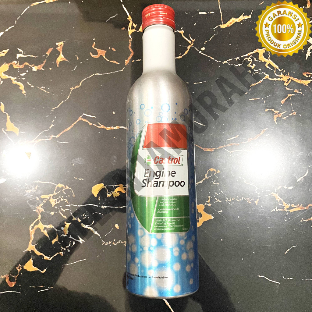 Castrol Engine Shampoo / Engine Flush Bensin Diesel / Pembersih Mesin Mobil Motor 300ml Asli 100%