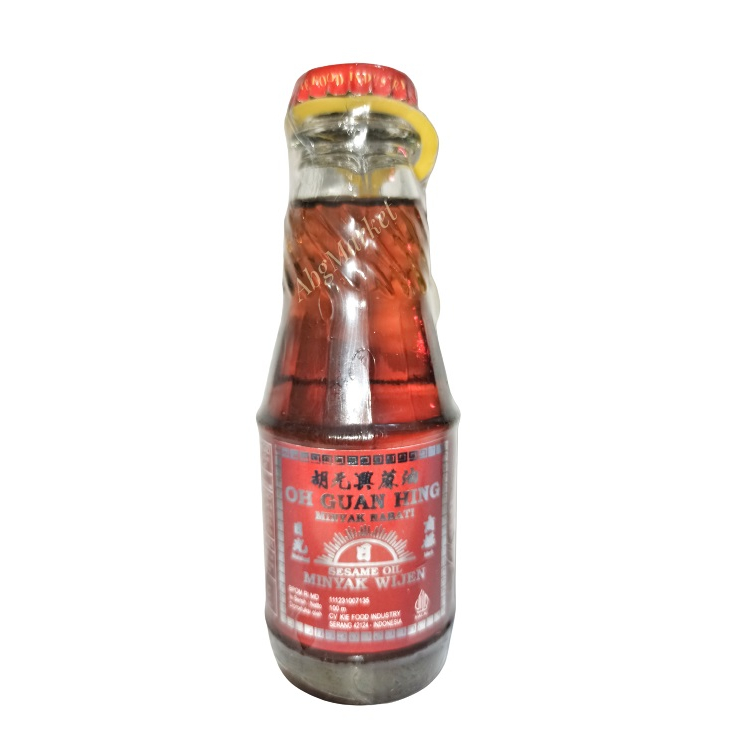 

Oh Guan Hing Minyak Wijen Matahari / Sesame Oil HALAL Minyak Wijen OH GUAN HING/ Minyak Nabati 100 ml