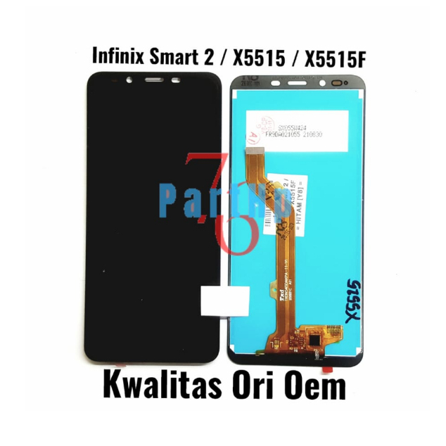 LCD Touchscreen Fullset Infinix Smart 2 - X5515 - X5515F - Hitam