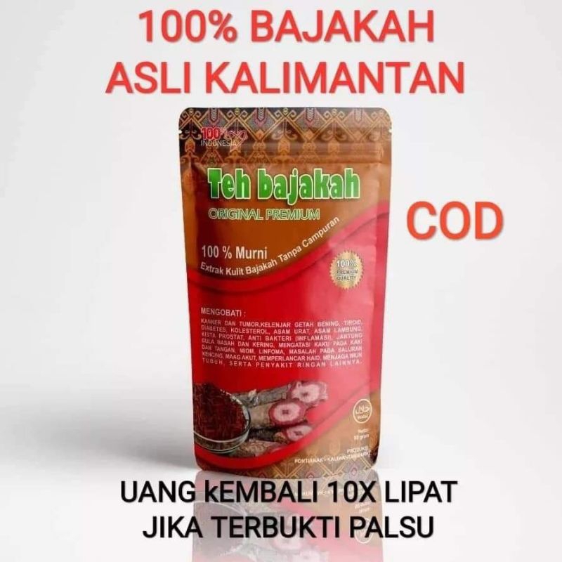 

TEH celup akar kayu bajakah premium asli Kalimantan isi 25 celup tanpa campuran