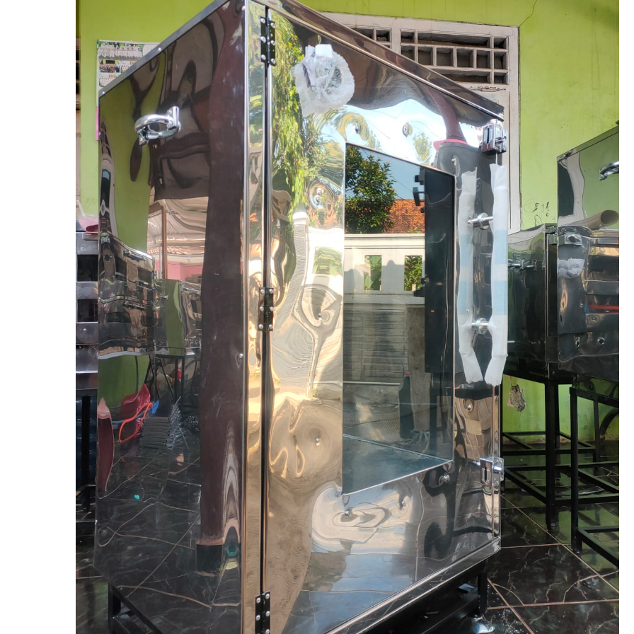 PROVER GAS PENGEMBANG ADONAN ROTI ATAU DONAT JUMLAH 6 OVEN GAS BAHAN KUAT OVEN GAS BAHAN TERBAIK OVE