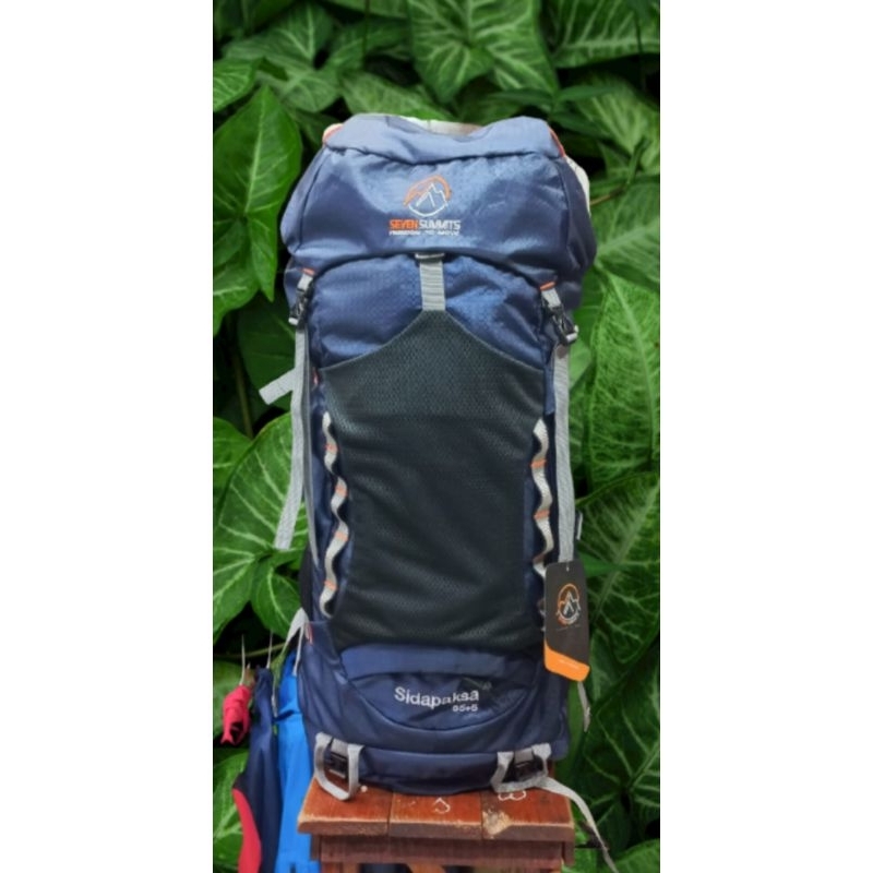 Tas Gunung Seven Summit Sidapaksa 60L Carrier Olahraga Hiking Camping Rucksack