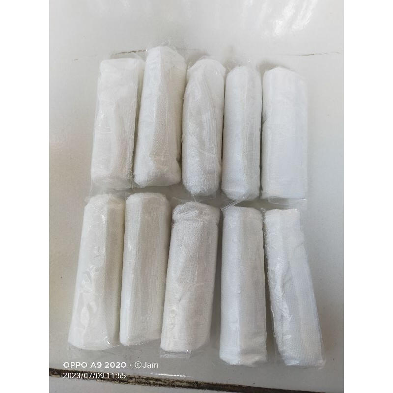 KASSA PEMBALUT GULUNG+_10 CM(10 GULUNG)|KAIN KASA