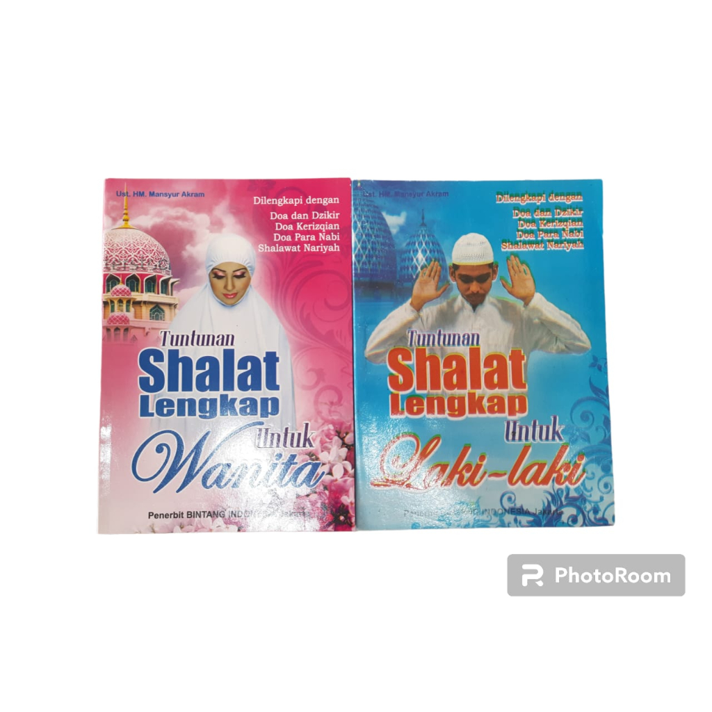 Jual Buku Bacaan Tuntunan Sholat Shalat Lengkap Untuk Wanita dan Laki-laki di Makassar